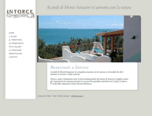 Tablet Screenshot of intorce.it